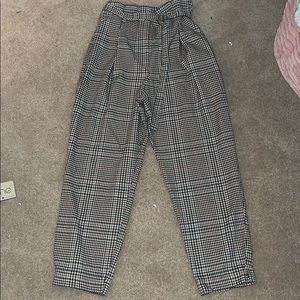 plaid pants